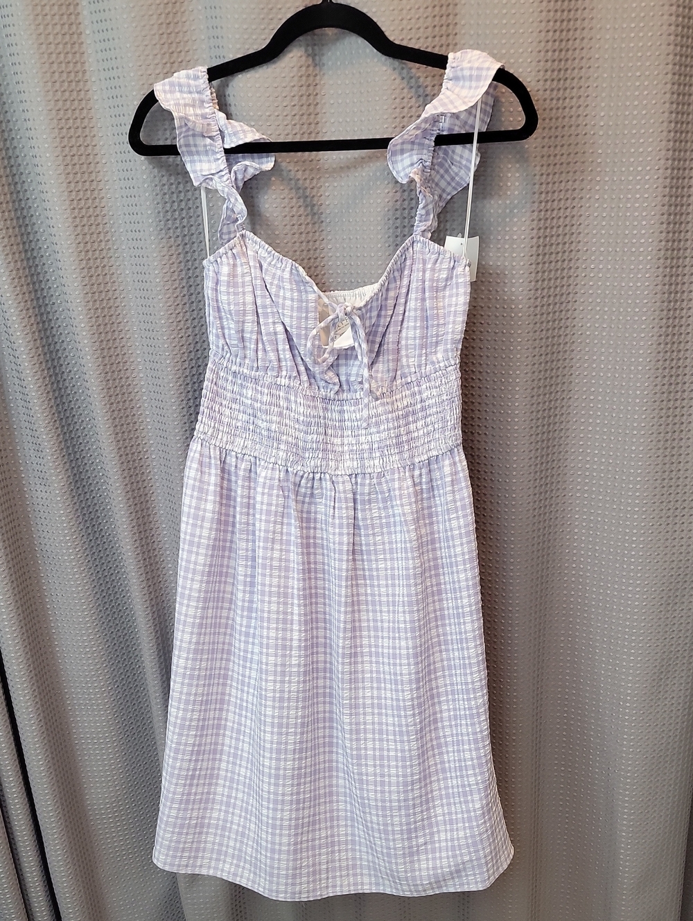 NWT Wayf Purple Smocked Sundress Size S